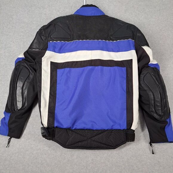 Nexgen Motorcycle Jacket Mens Large Cordura Thinsulate Leather Padded Waterproof - Picture 13 of 15